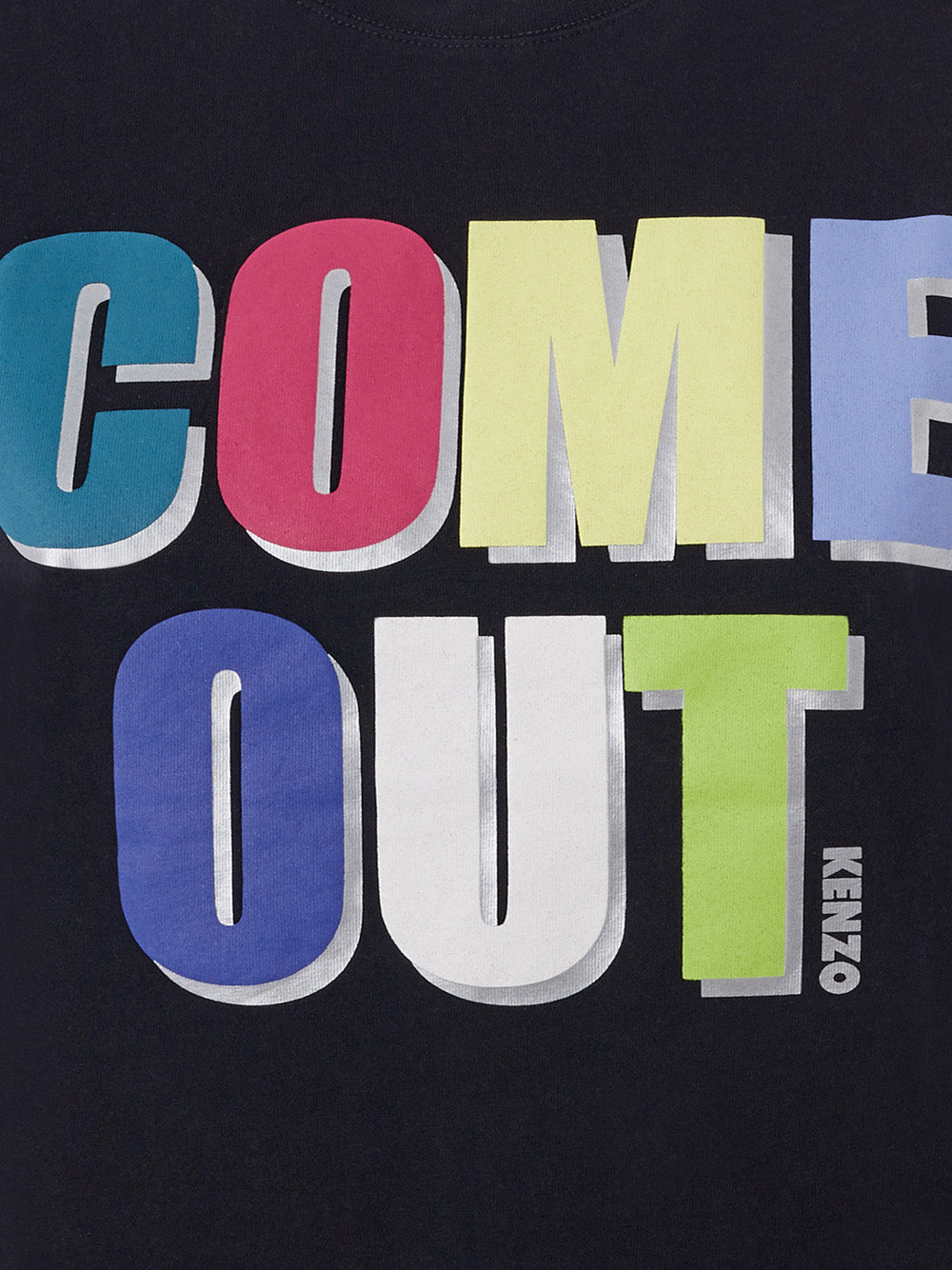 Kenzo Come Out Black T-Shirt
