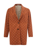 Lardini Polka Dot Trench Jacket