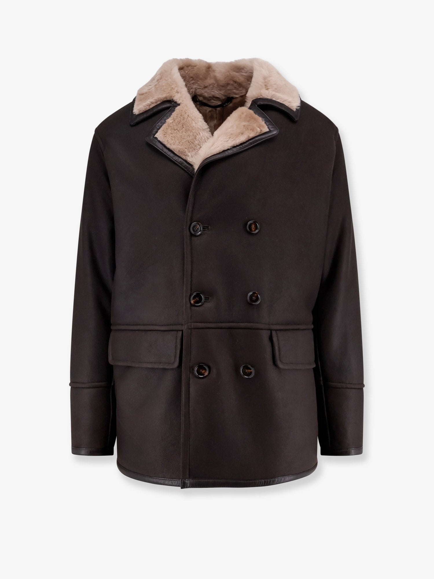 Boss Mabano shearling jacket