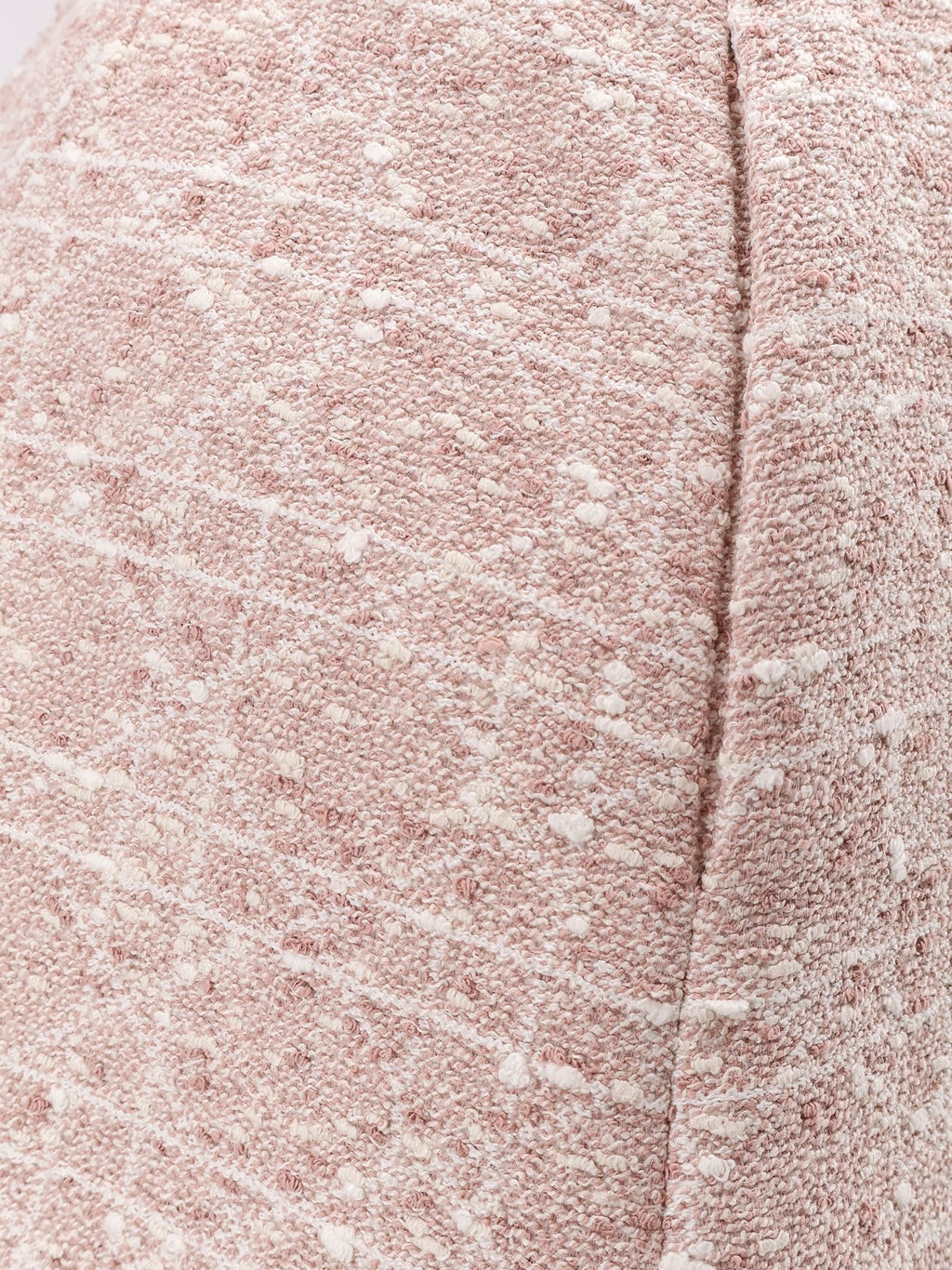 Dior Macrocannage cotton blend tweed mini skirt