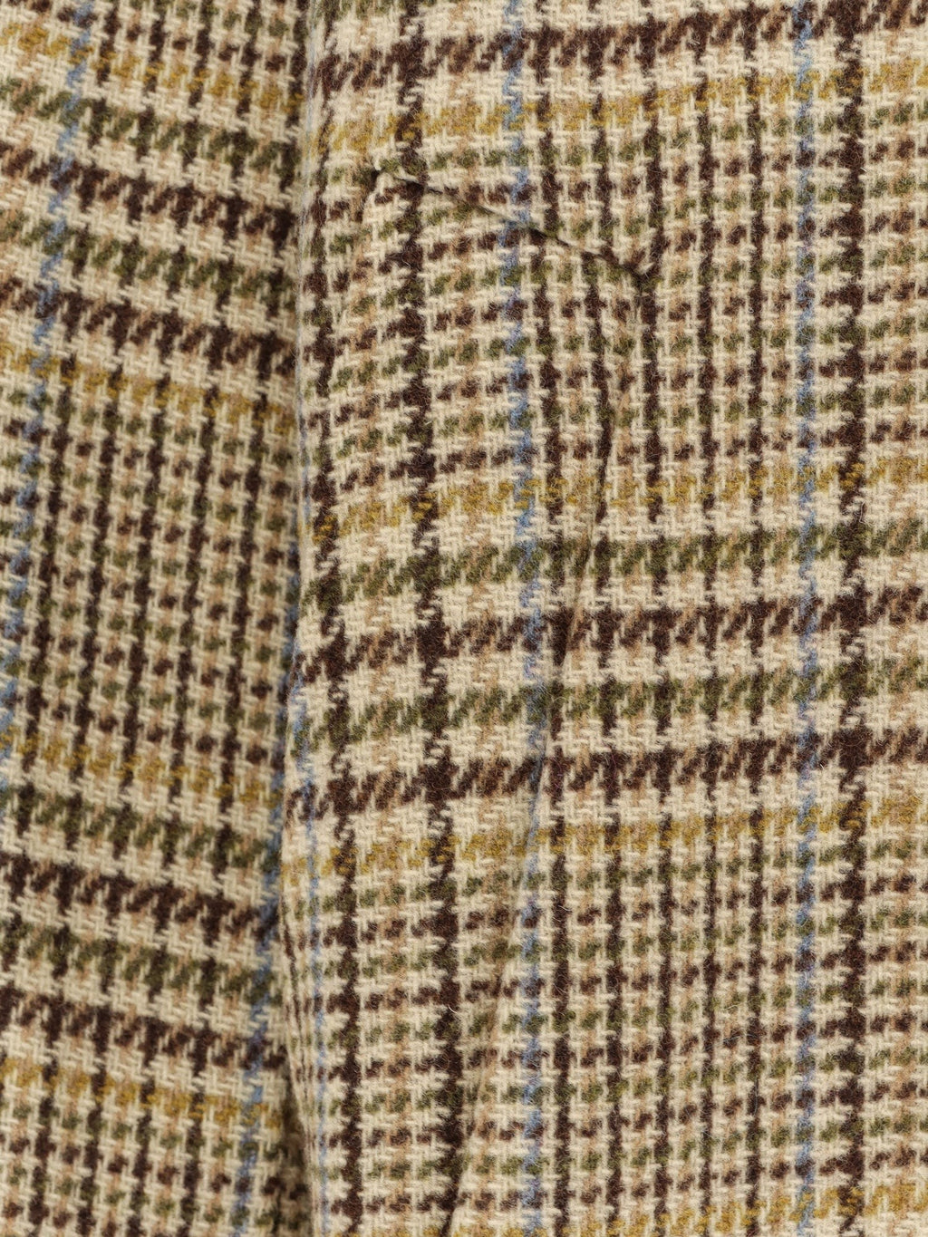 AMARANTO Madras coat with padding