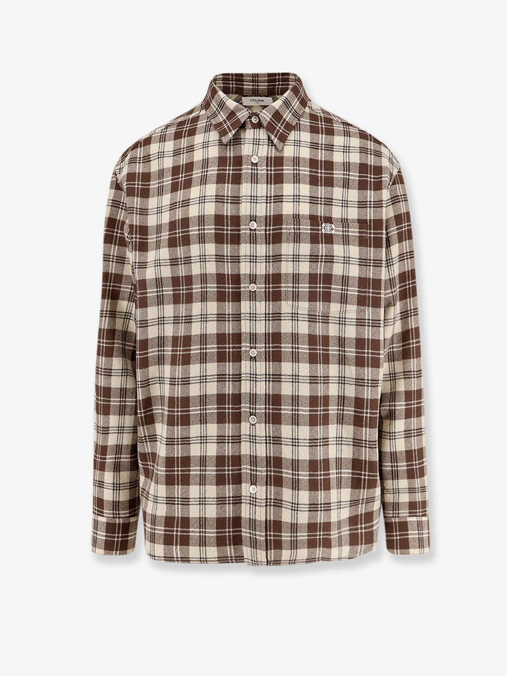Celine Madras wool shirt