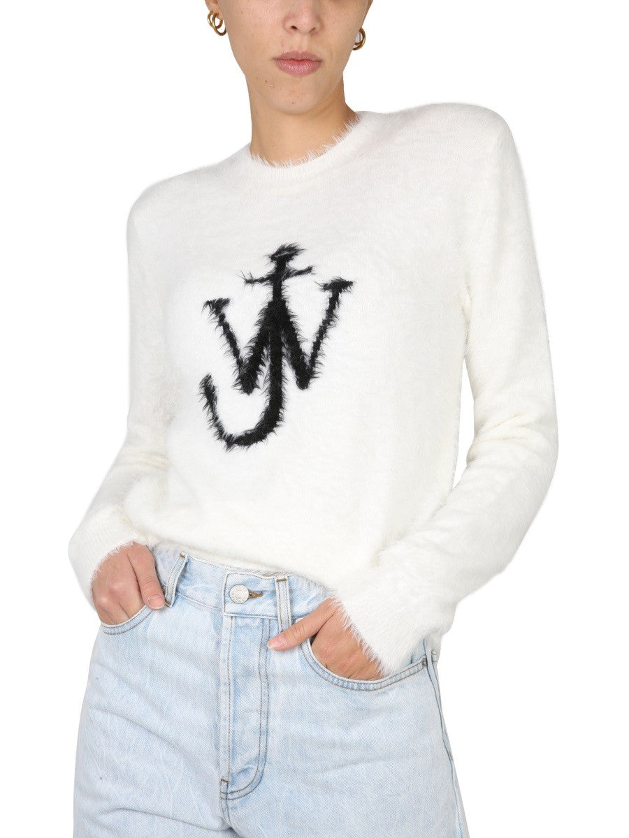 jw anderson MAGLIA CON INTARSIO LOGO