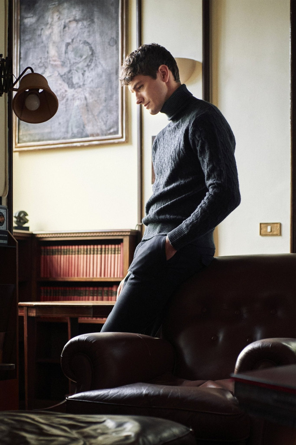 Maglia Dolcevita Curtis Lana E Cashmere