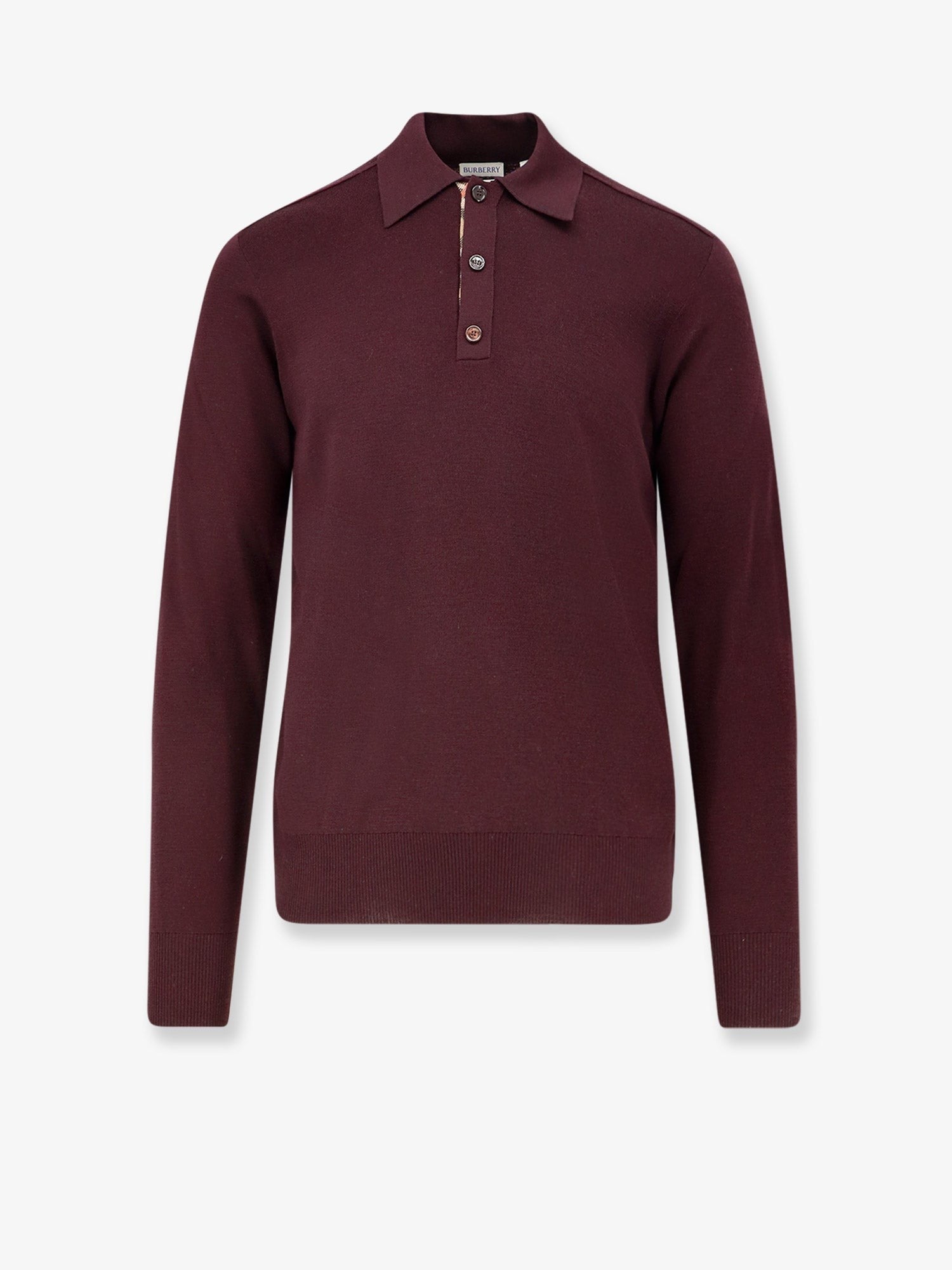 Burberry Marcus LS CT wool polo shirt