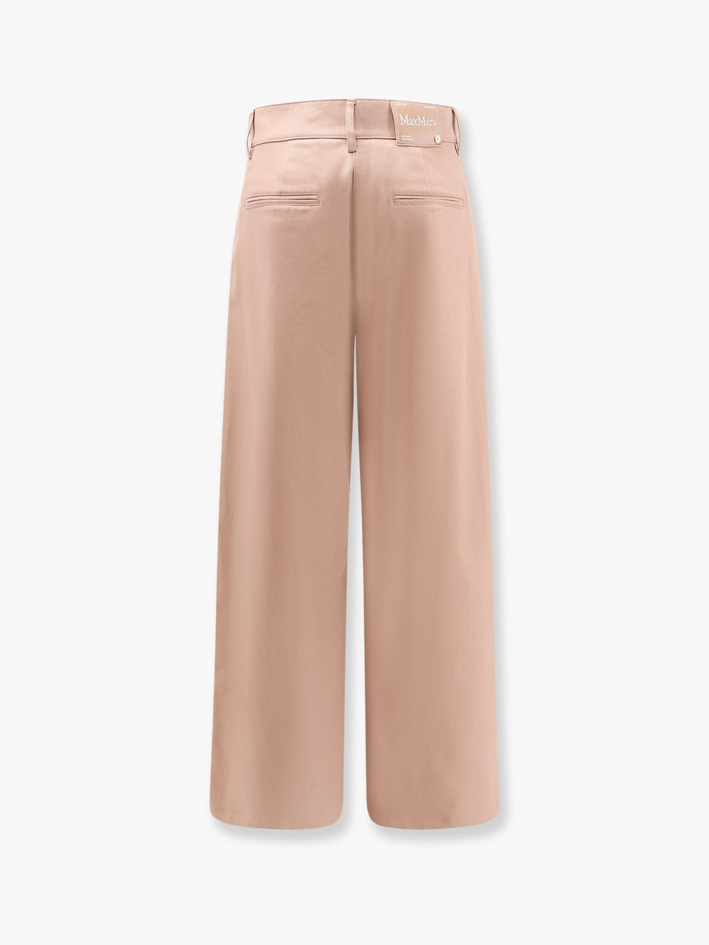 'S MAX MARA Marianna distressed fabric trouser