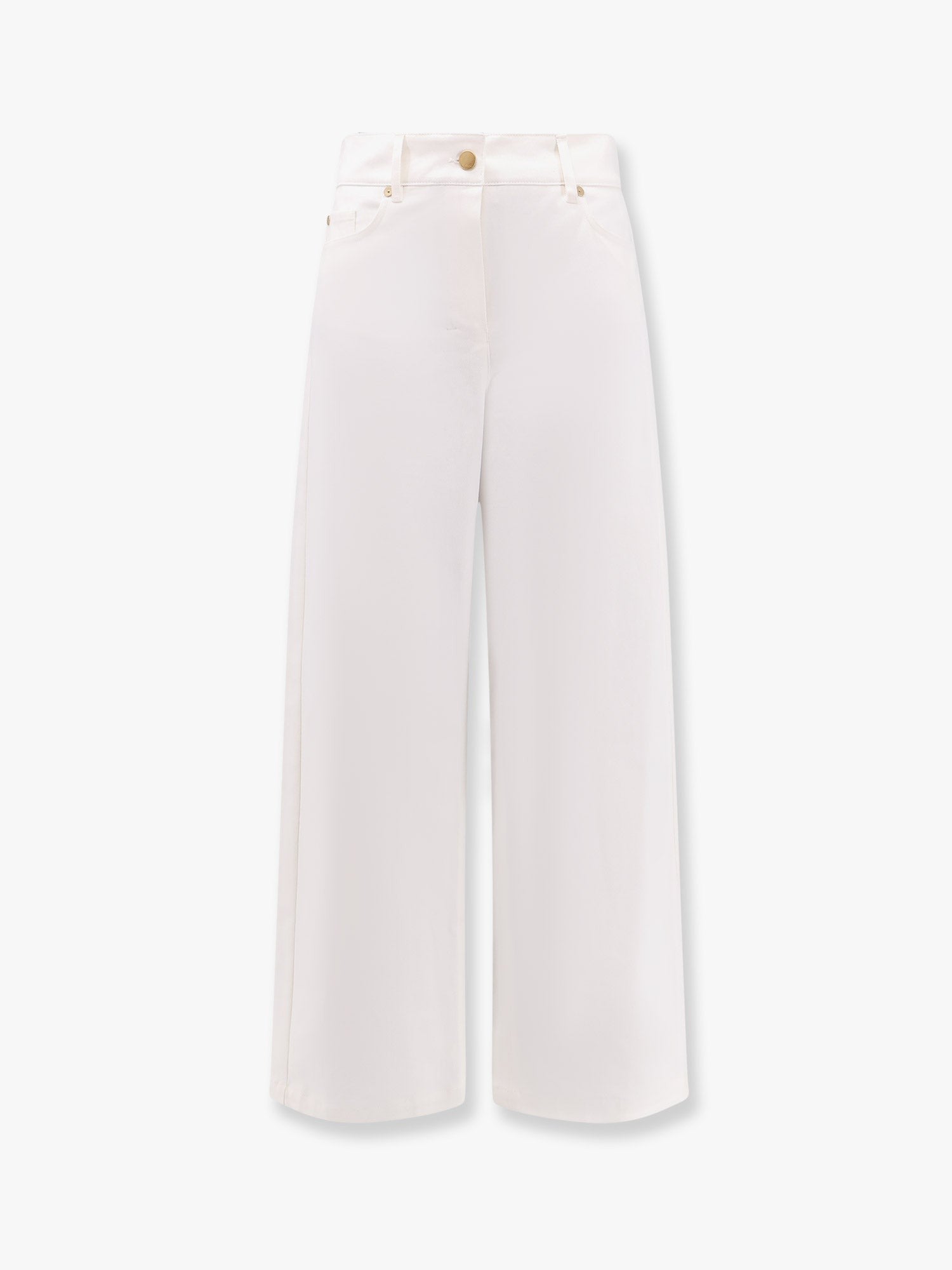 'S MAX MARA Marianna distressed fabric trouser