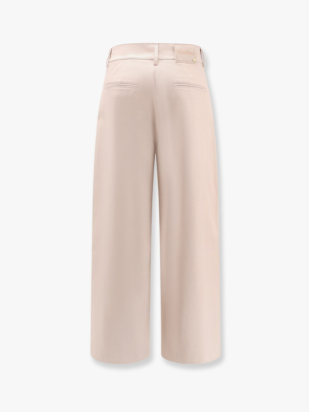 'S MAX MARA Marianna distressed fabric trouser