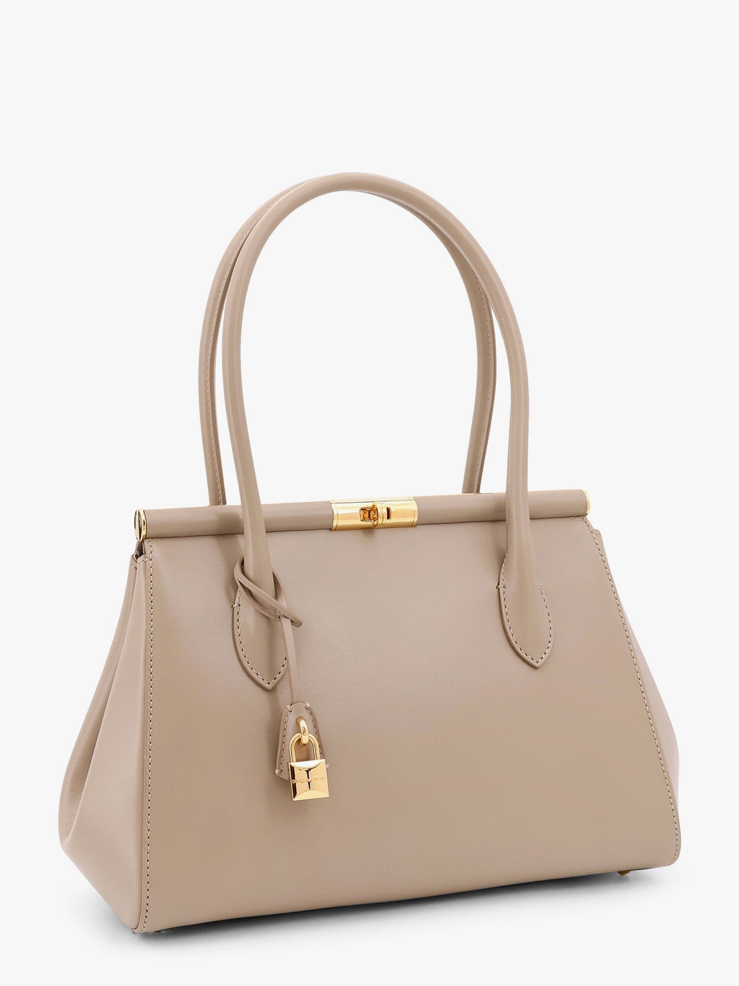 Dolce & Gabbana Marlene leather handbag with charm detail on the front