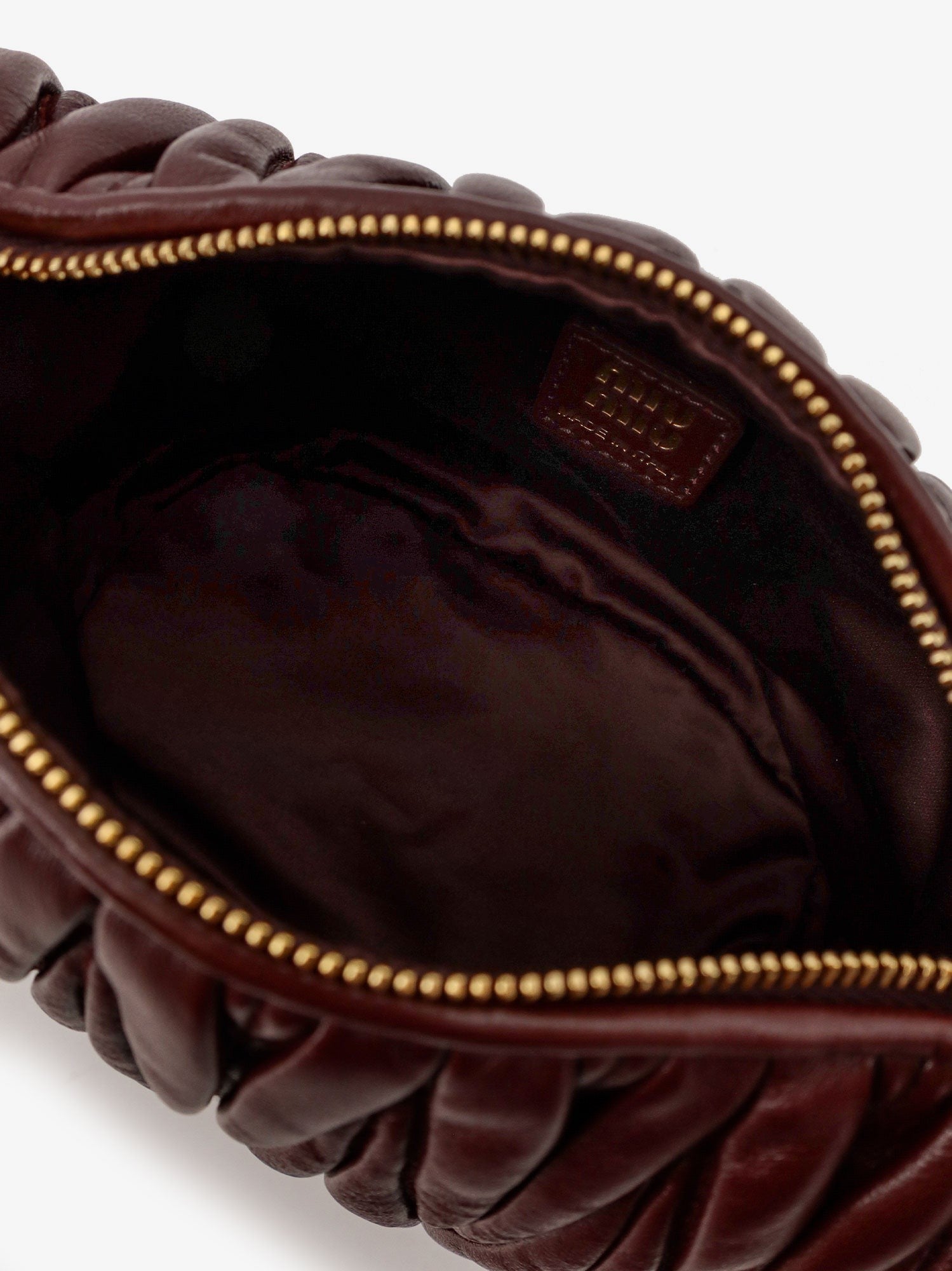 Miu Miu Matelassé leather handbag