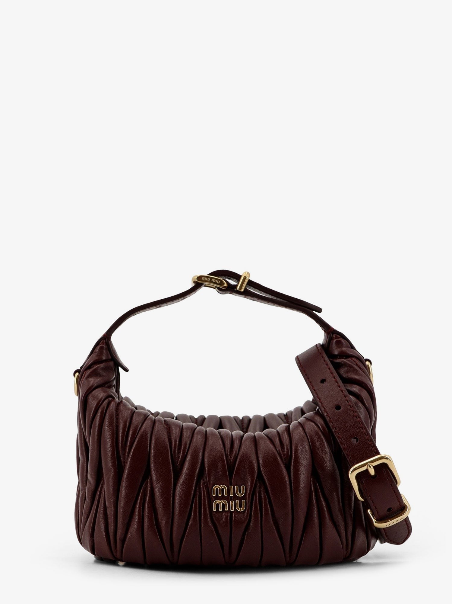 Miu Miu Matelassé leather handbag