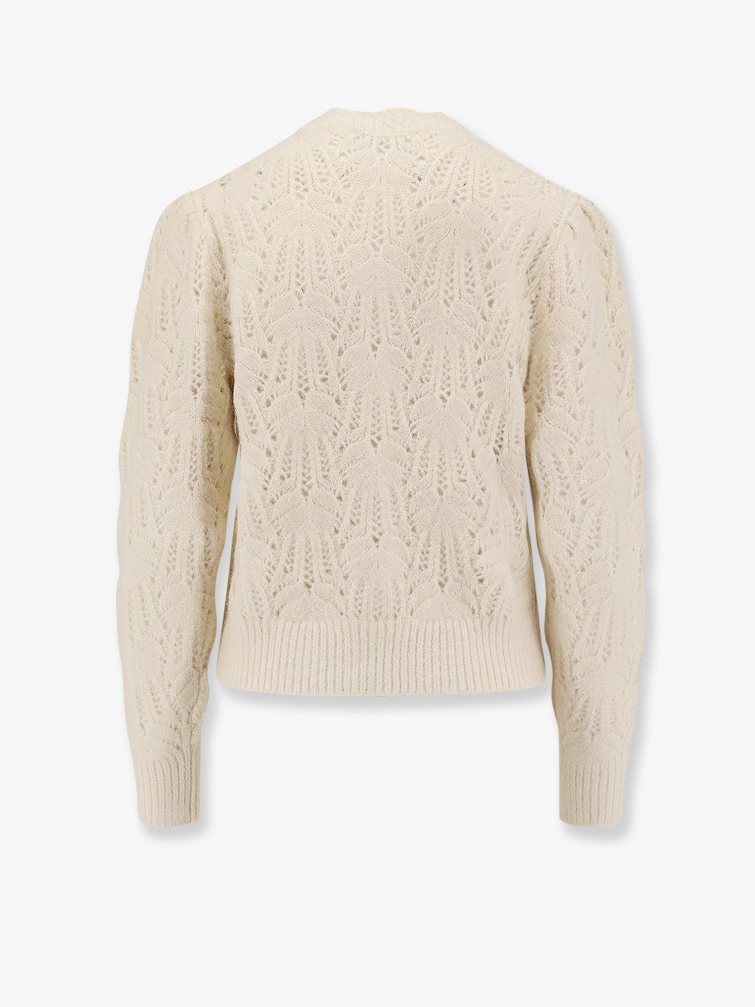 MARANT ETOILE Maxine perforated alpaca blend cardigan