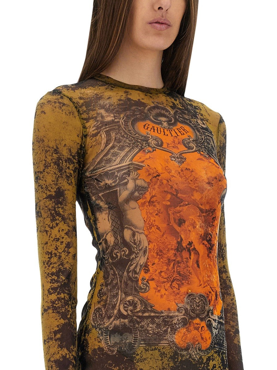 JEAN PAUL GAULTIER "MÉDAILLON" LONG DRESS