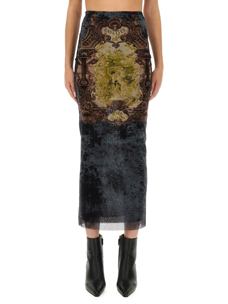 JEAN PAUL GAULTIER "MÉDAILLON" SKIRT