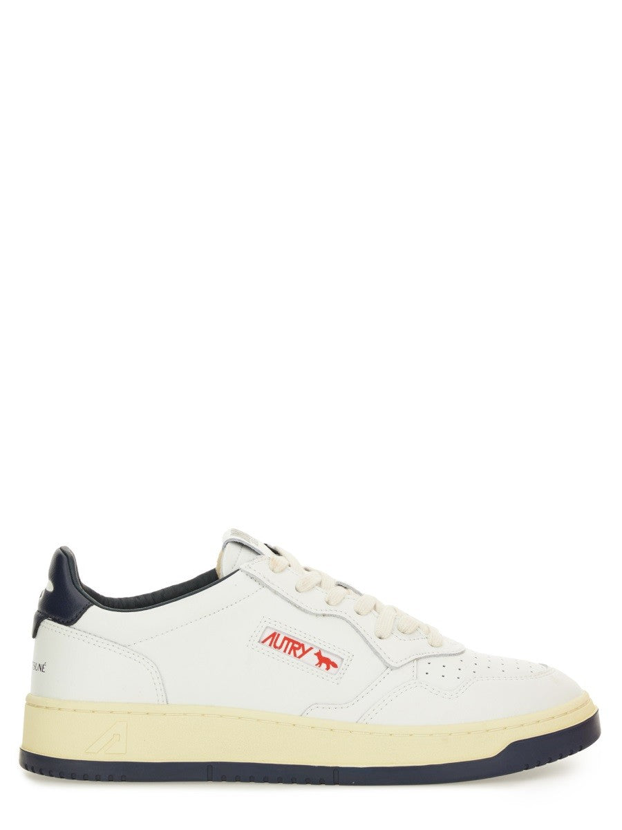 AUTRY X MAISON KITSUNÉ "MEDALIST" LOW SNEAKER