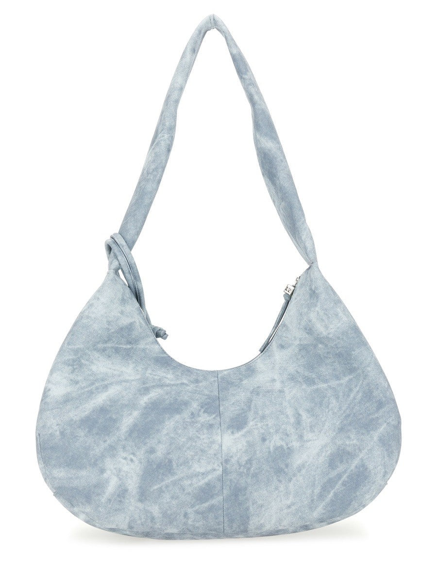 GANNI MEDIUM "BLEACHED" HOBO BAG