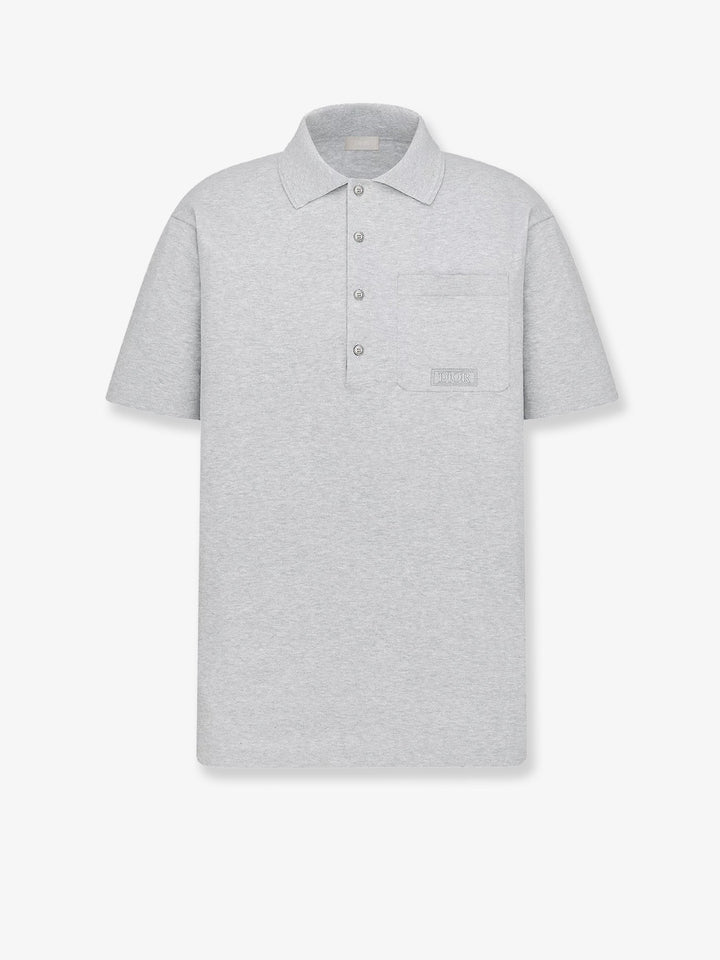 Dior Mélnge cotton and silk polo shirt