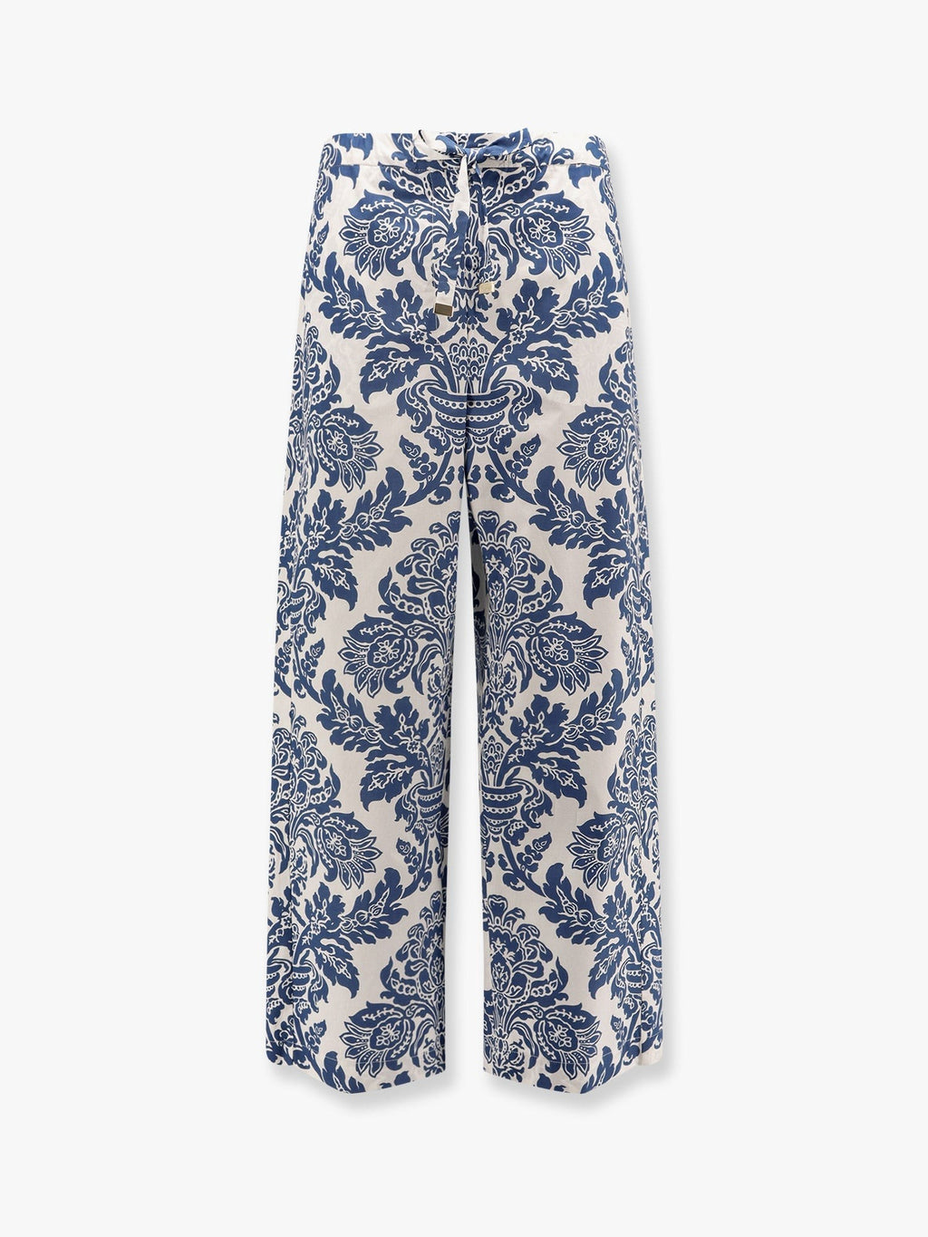 'S MAX MARA Merano cotton trouser with floral print