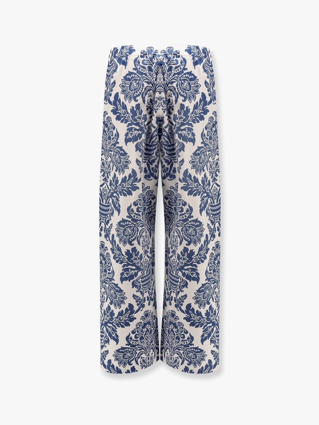 'S MAX MARA Merano cotton trouser with floral print
