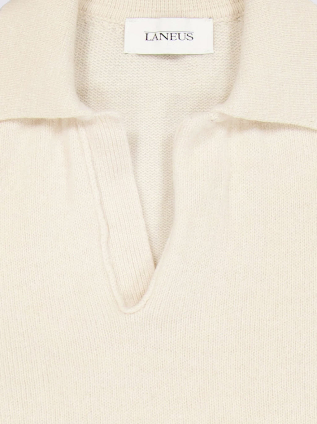 Laneus Merino wool and cashmere blend sweater