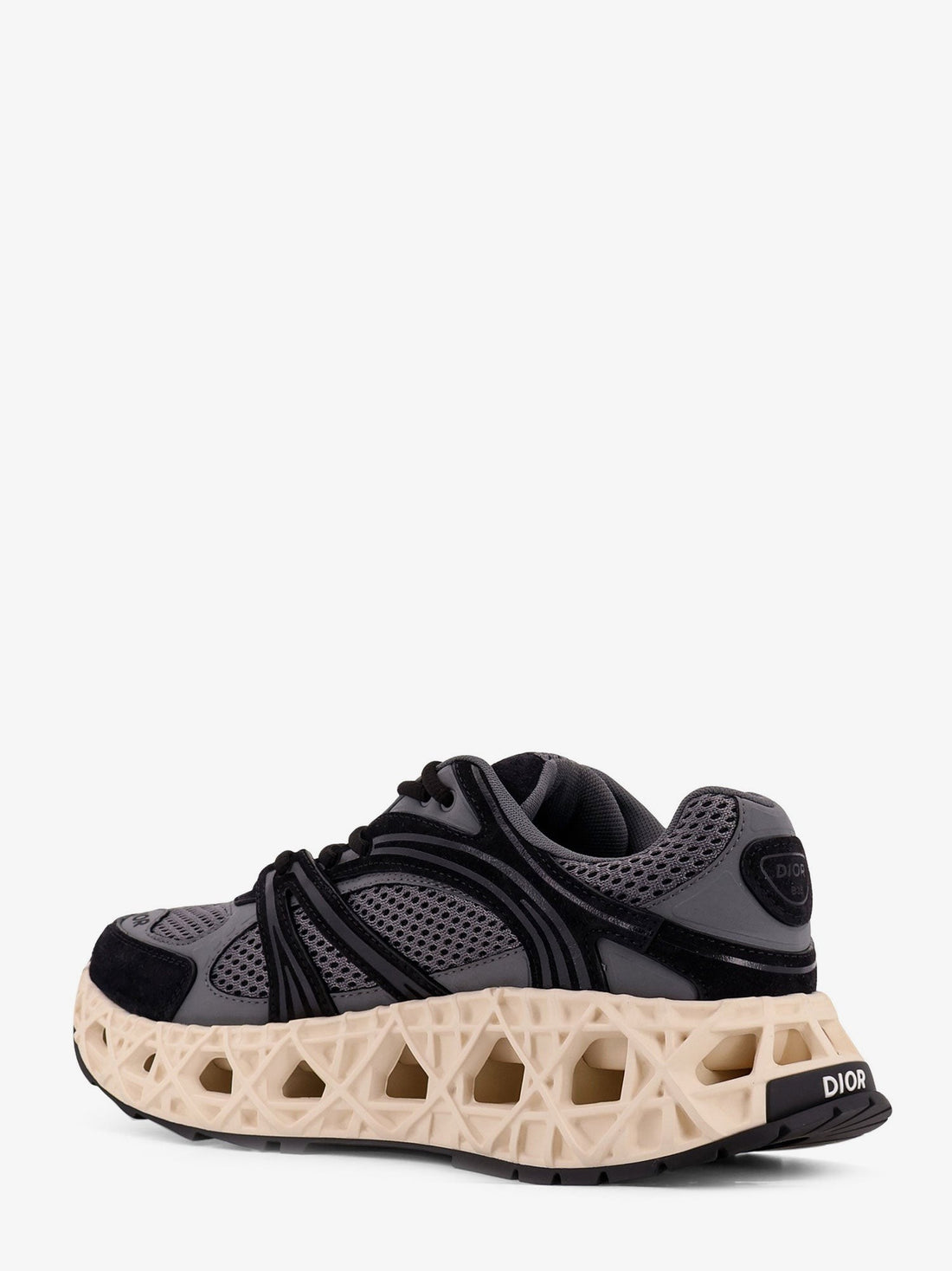 Dior Mesh sneakers with suede inserts