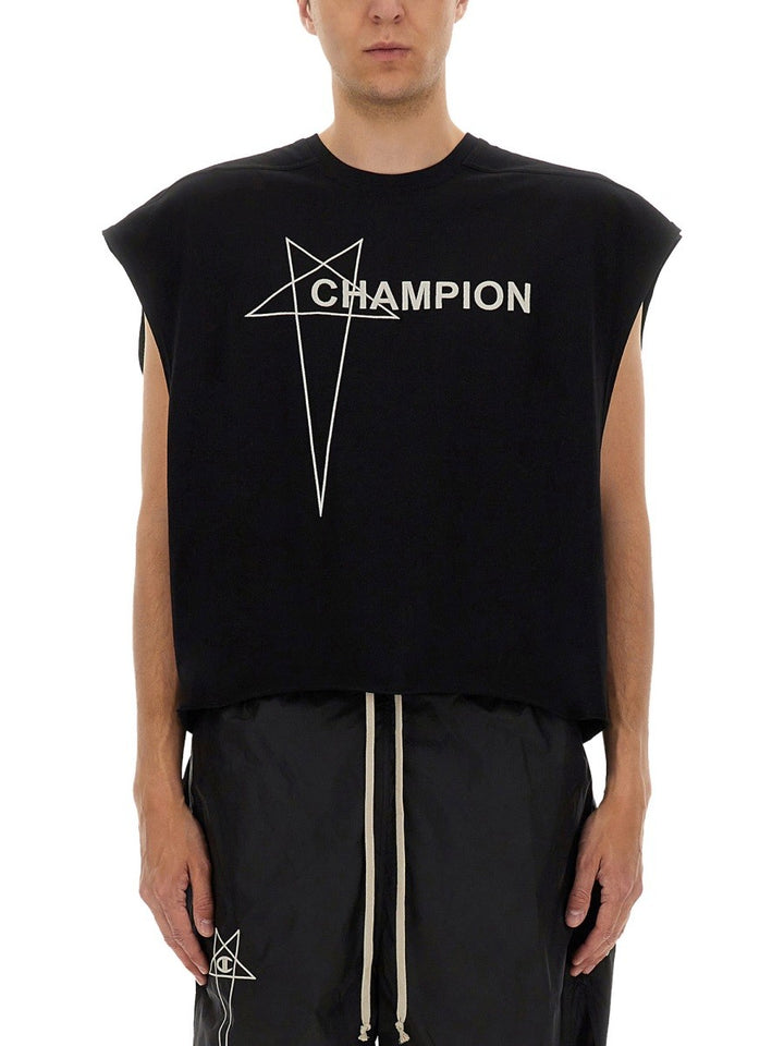 CHAMPION X RICK OWENS MICRO TATLIN T-SHIRT