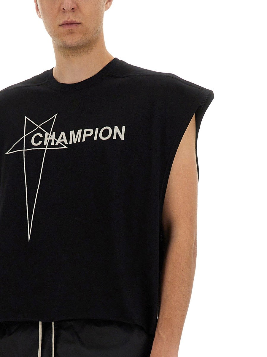 CHAMPION X RICK OWENS MICRO TATLIN T-SHIRT