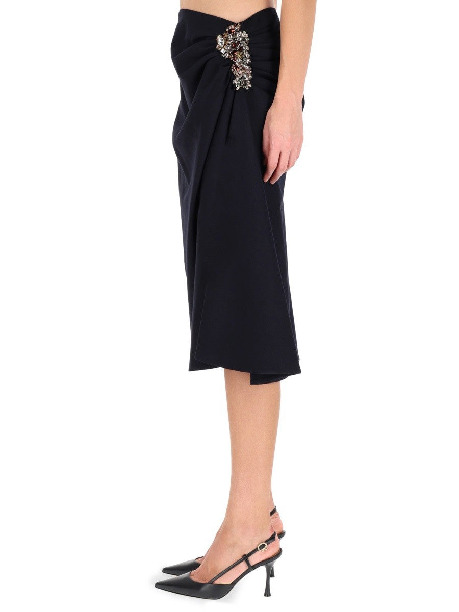 Dries Van Noten MIDI SKIRT "SOVORA"