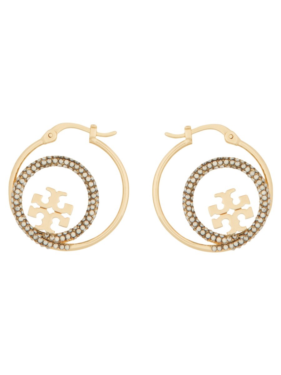 Tory Burch "MILLER" HOOP EARRINGS