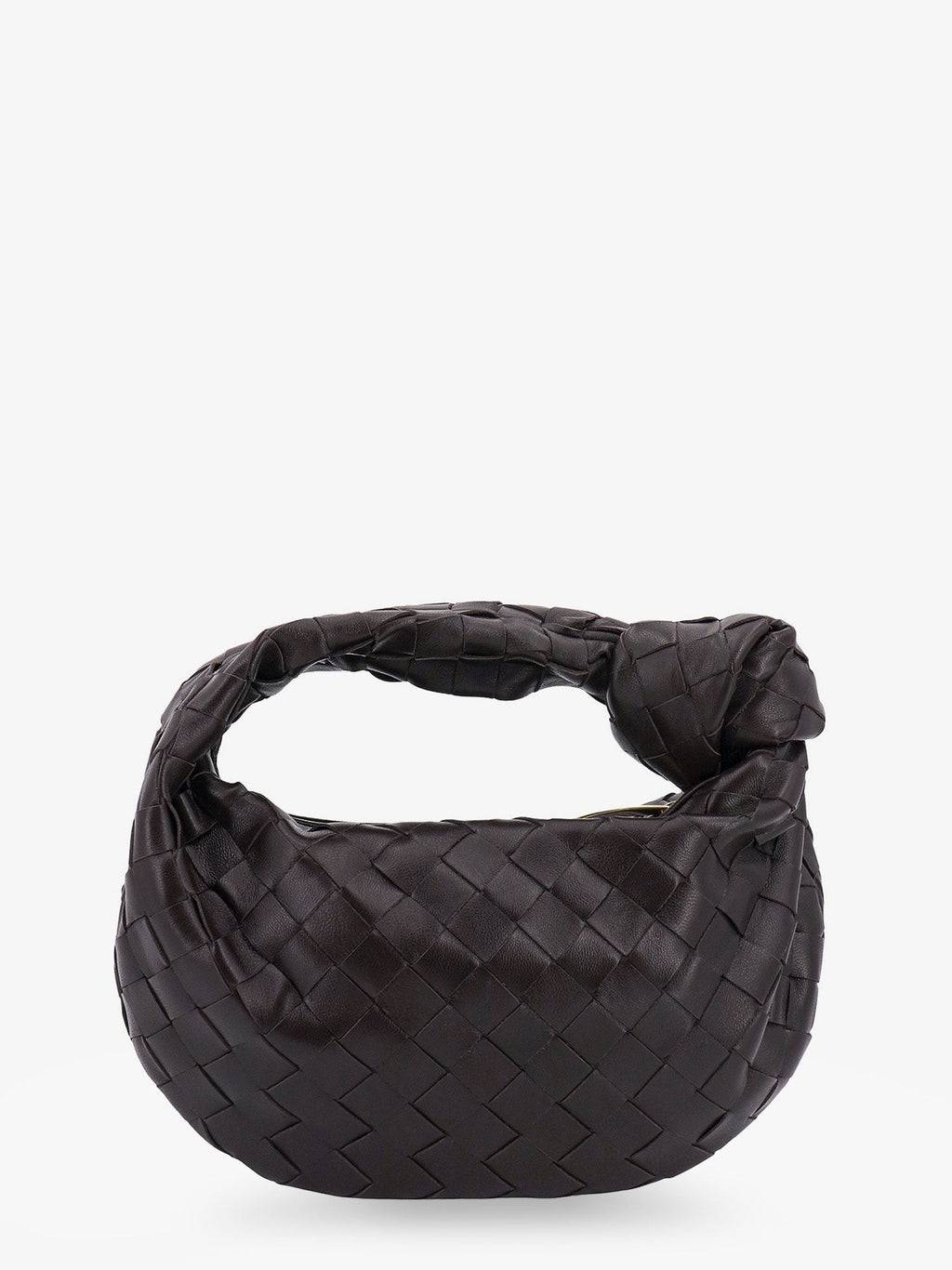 Bottega Veneta Mini jodie leather handbag with intrecciato motif
