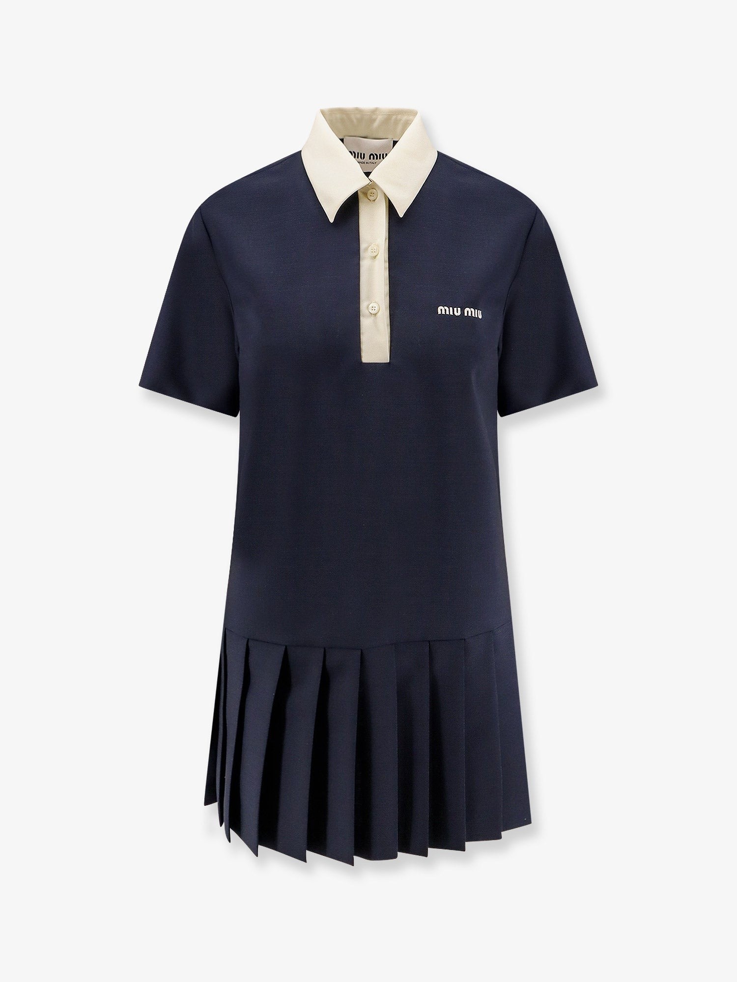 Miu Miu Mohair and virgin wool short dress