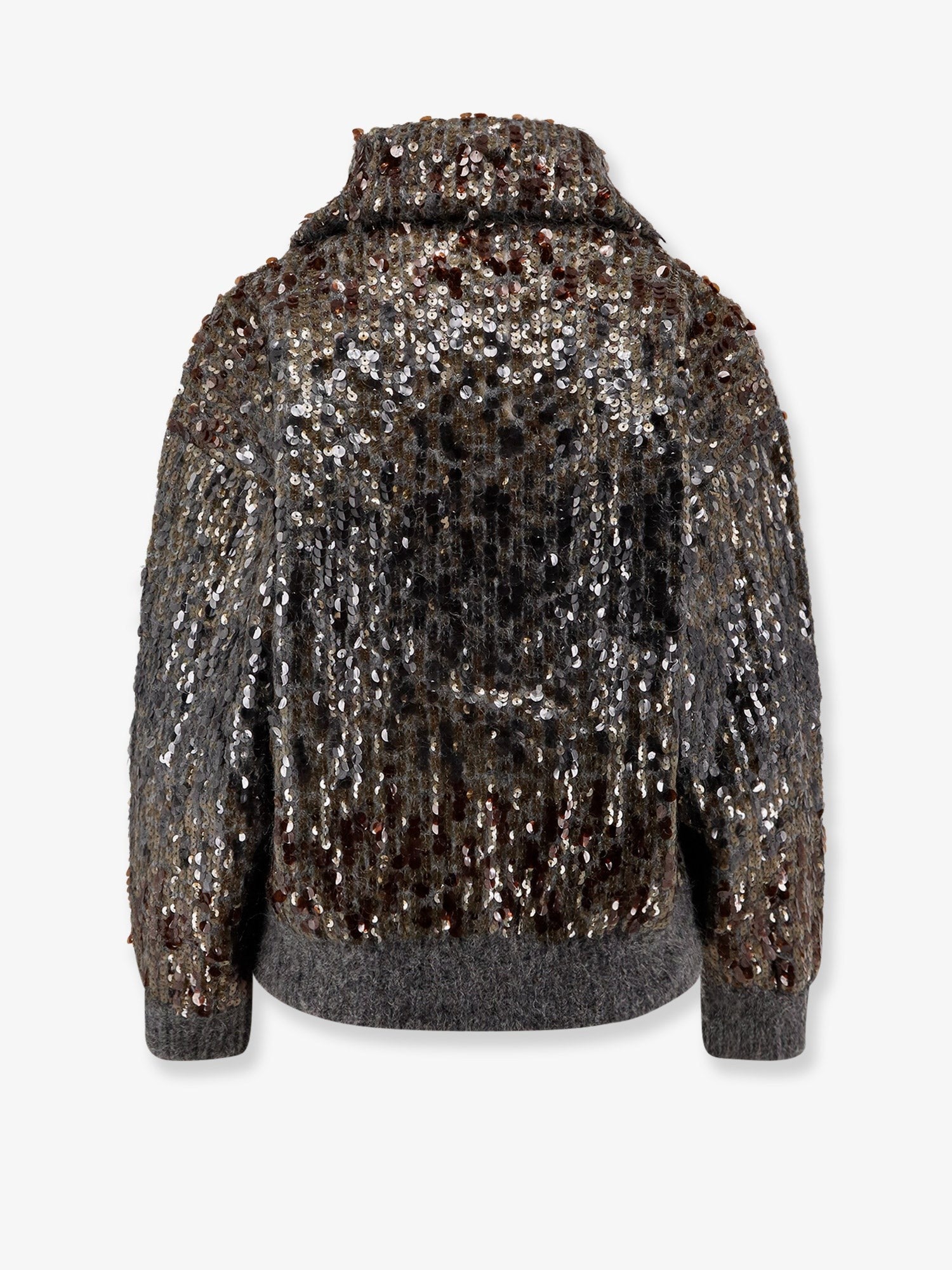 Brunello Cucinelli Mohair cardigan with all-over sequins