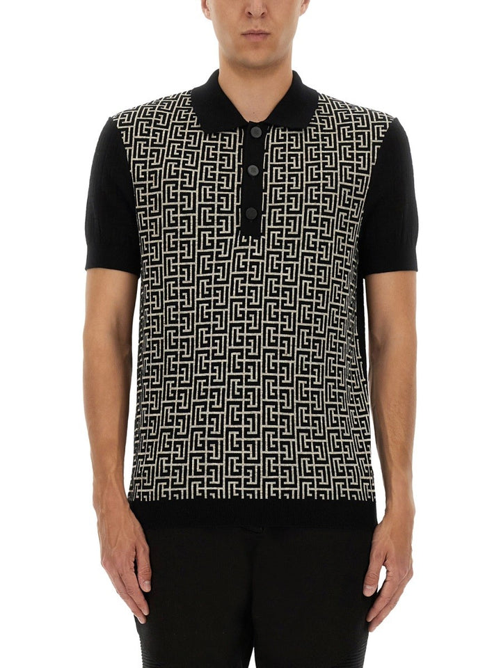 Balmain MONOGRAM POLO