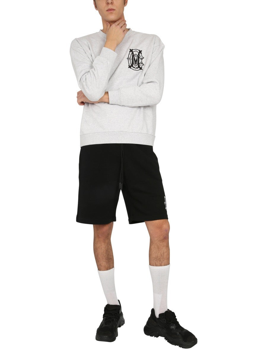 MARCELO BURLON COUNTY OF MILAN "MONOGRAM" SWEATSHIRT