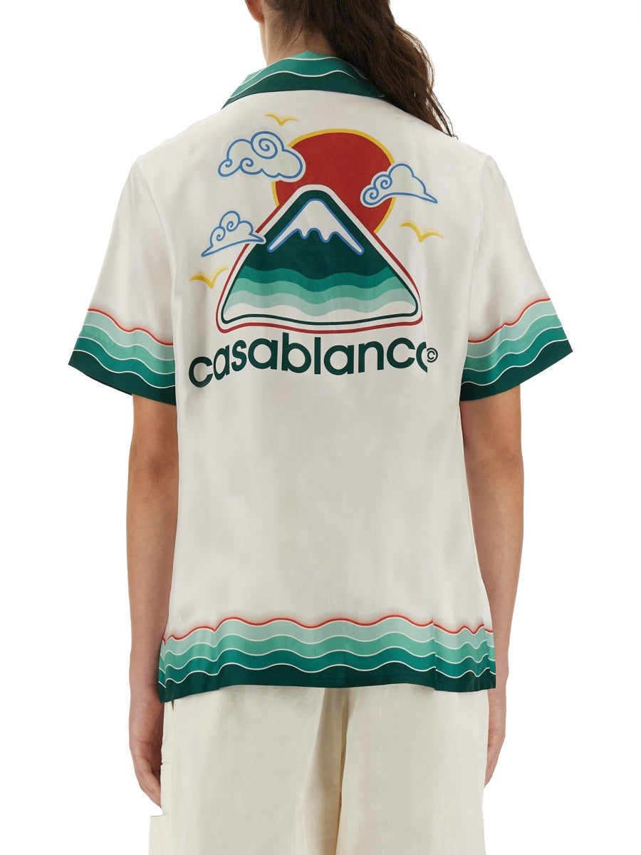 CASABLANCA "MONTAGNE ONDULÉE" SHIRT