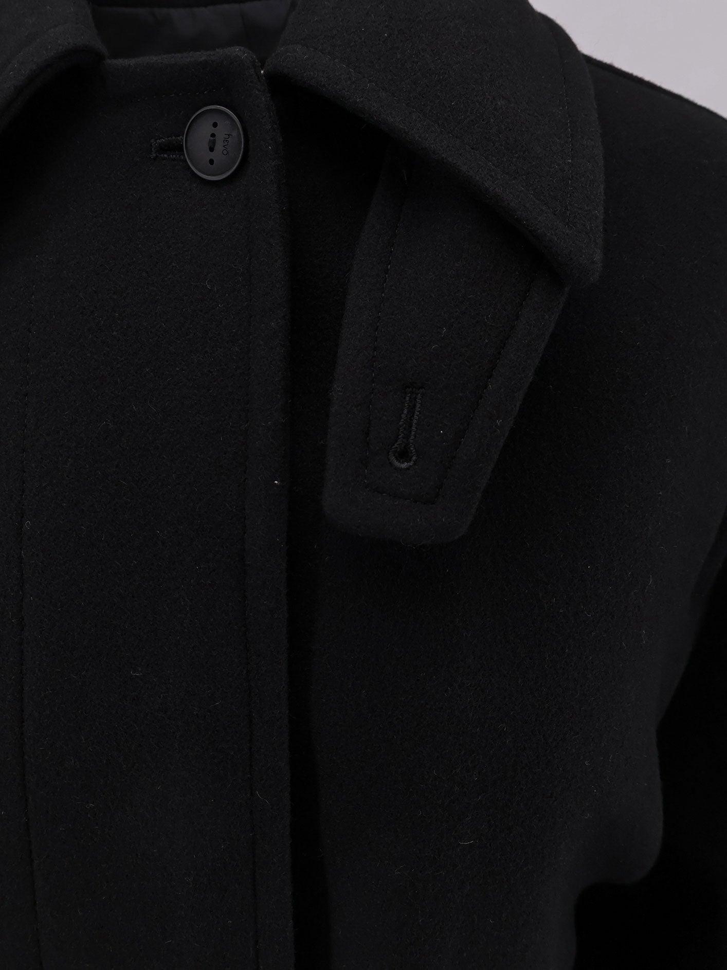 Hevo Moschella wool blend coat