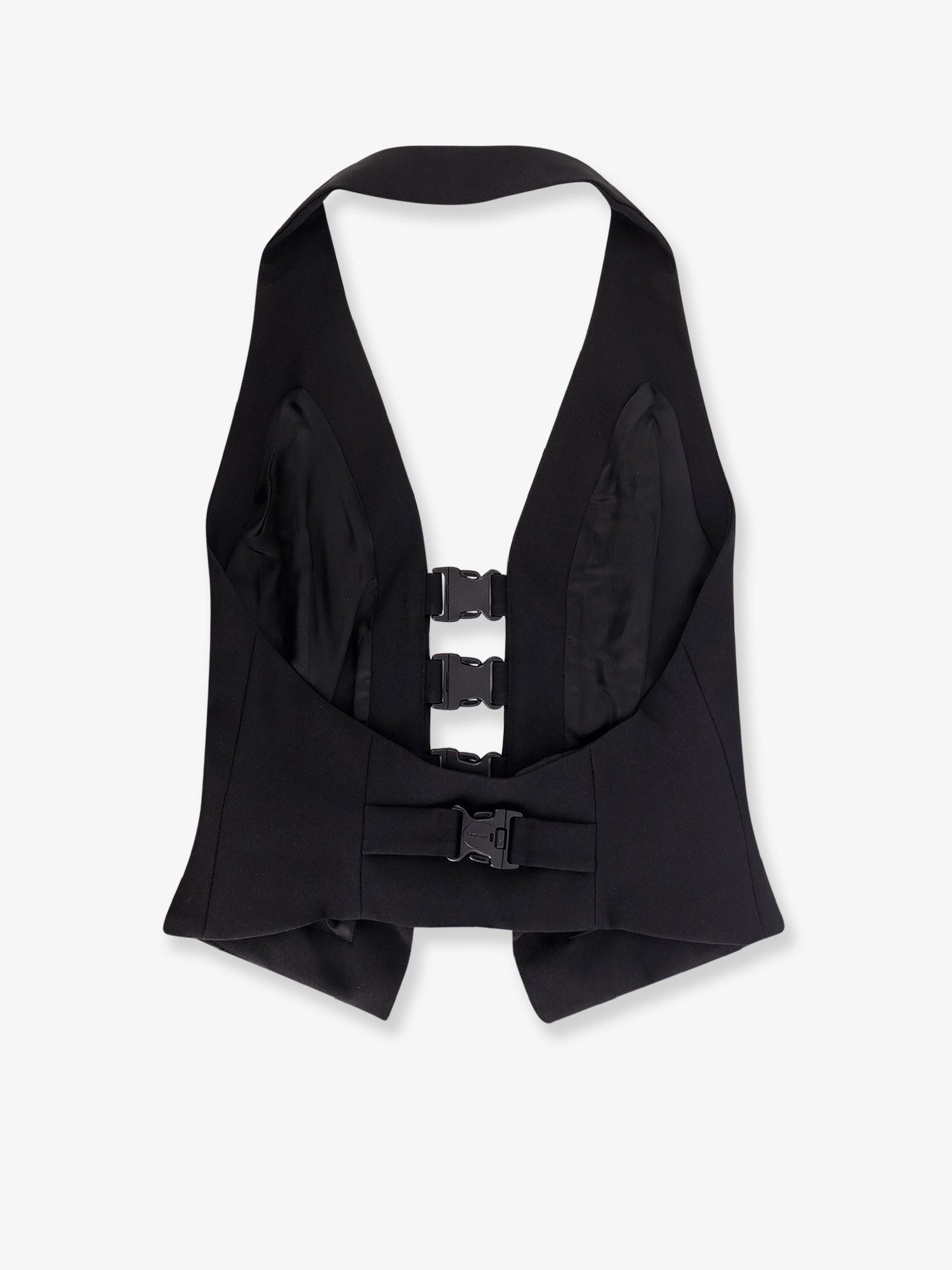 COPERNI Multi Bukle Waistcoat satin vest