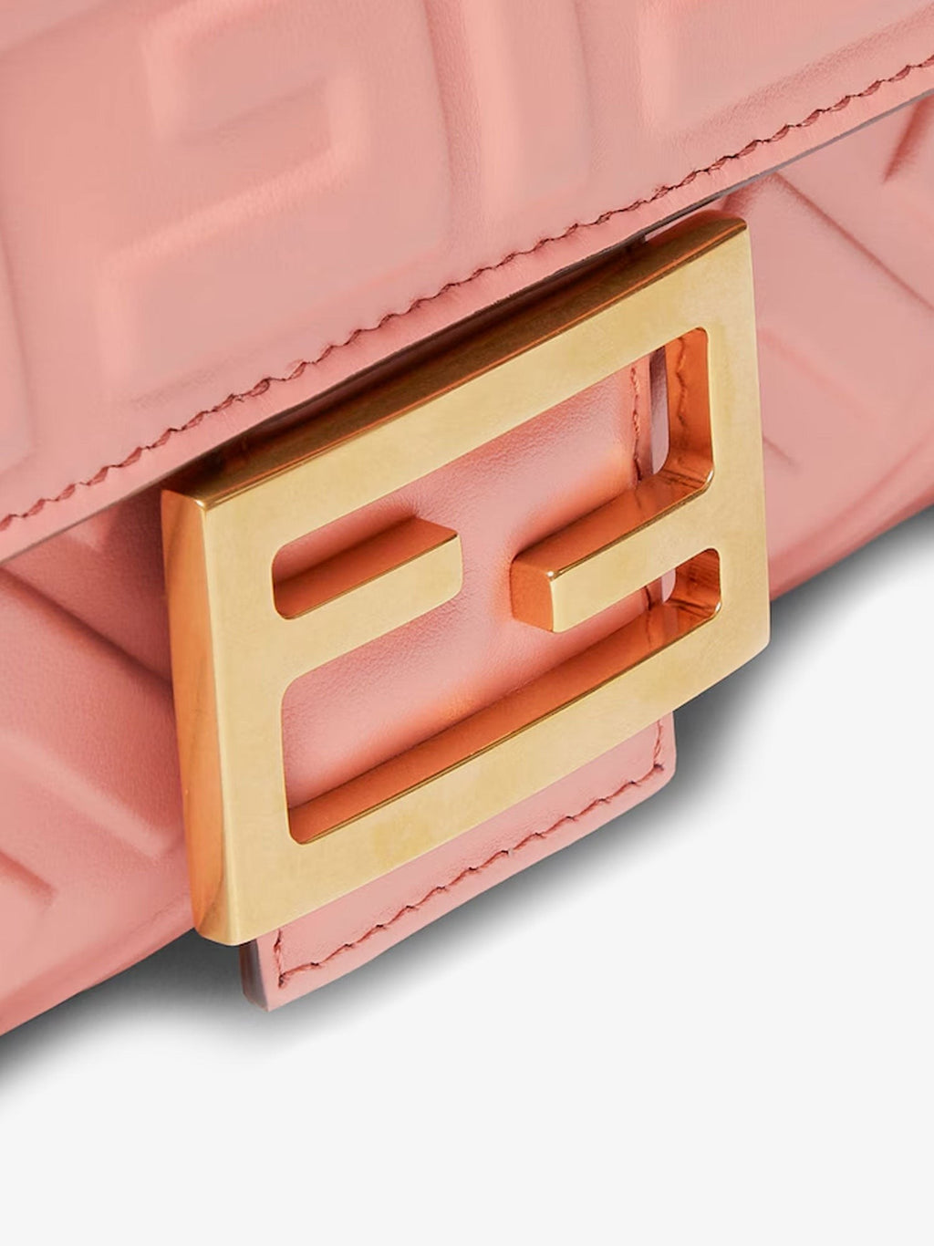 Fendi Mykonos Baguette leather shoulder bag