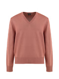 Tom Ford Dusty Pink Silk V-Neck Sweater – Glossy, Women – Siebentaschen