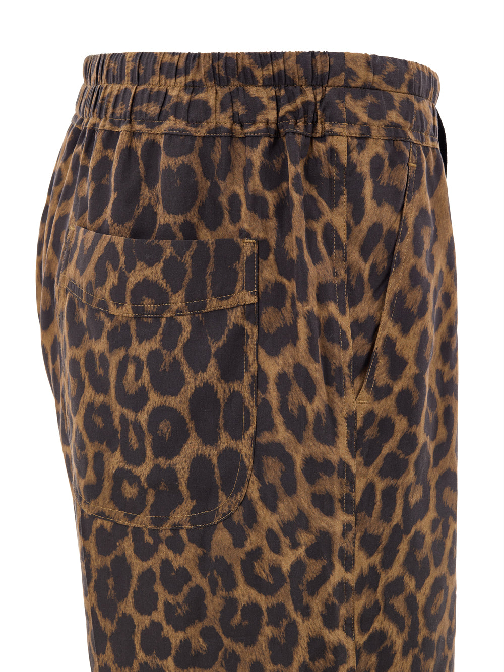 Tom Ford Men's Leopard Print Soft Shorts with Drawstring Leopardato – Siebentaschen
