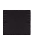 Dolce & Gabbana Black Silk Pocket Square – 31x31cm – Siebentaschen