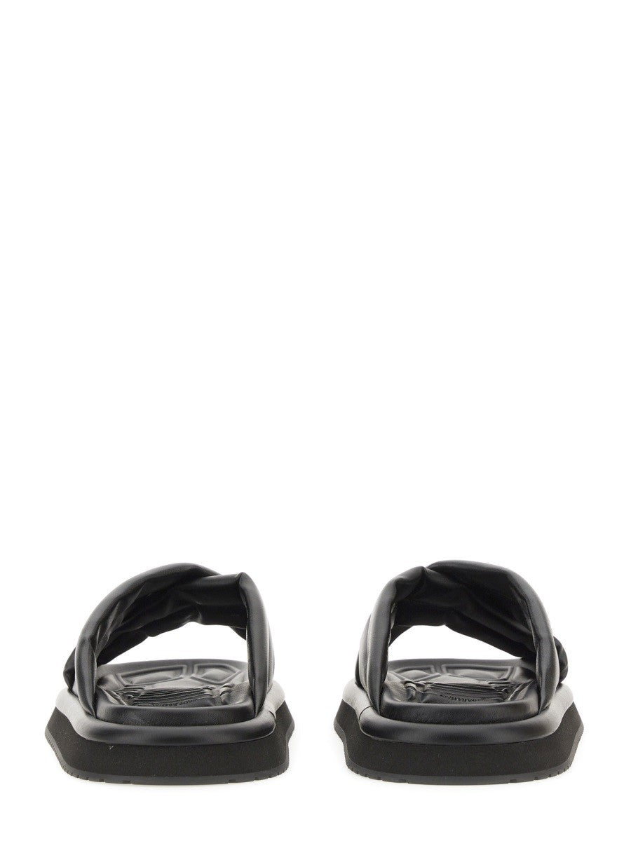 nappa-effect-fabric-sandal