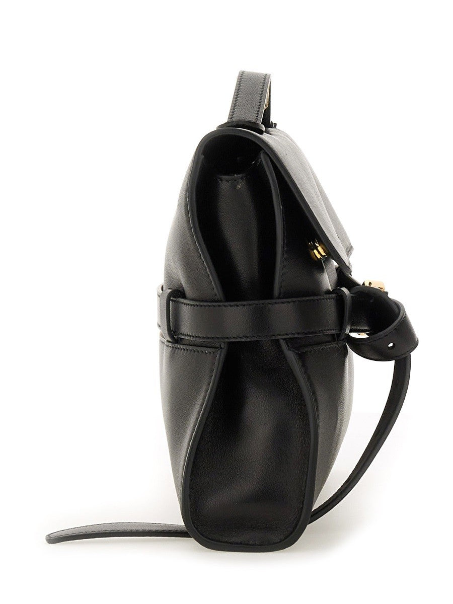 Moschino NAPPA LEATHER "TIE ME" CLUTCH