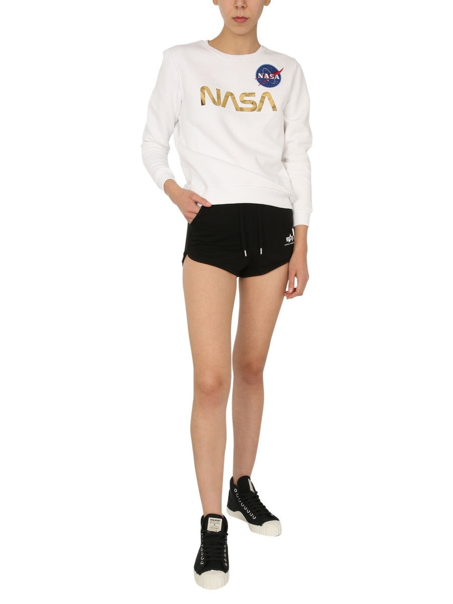 ALPHA INDUSTRIES "NASA" SWEATSHIRT