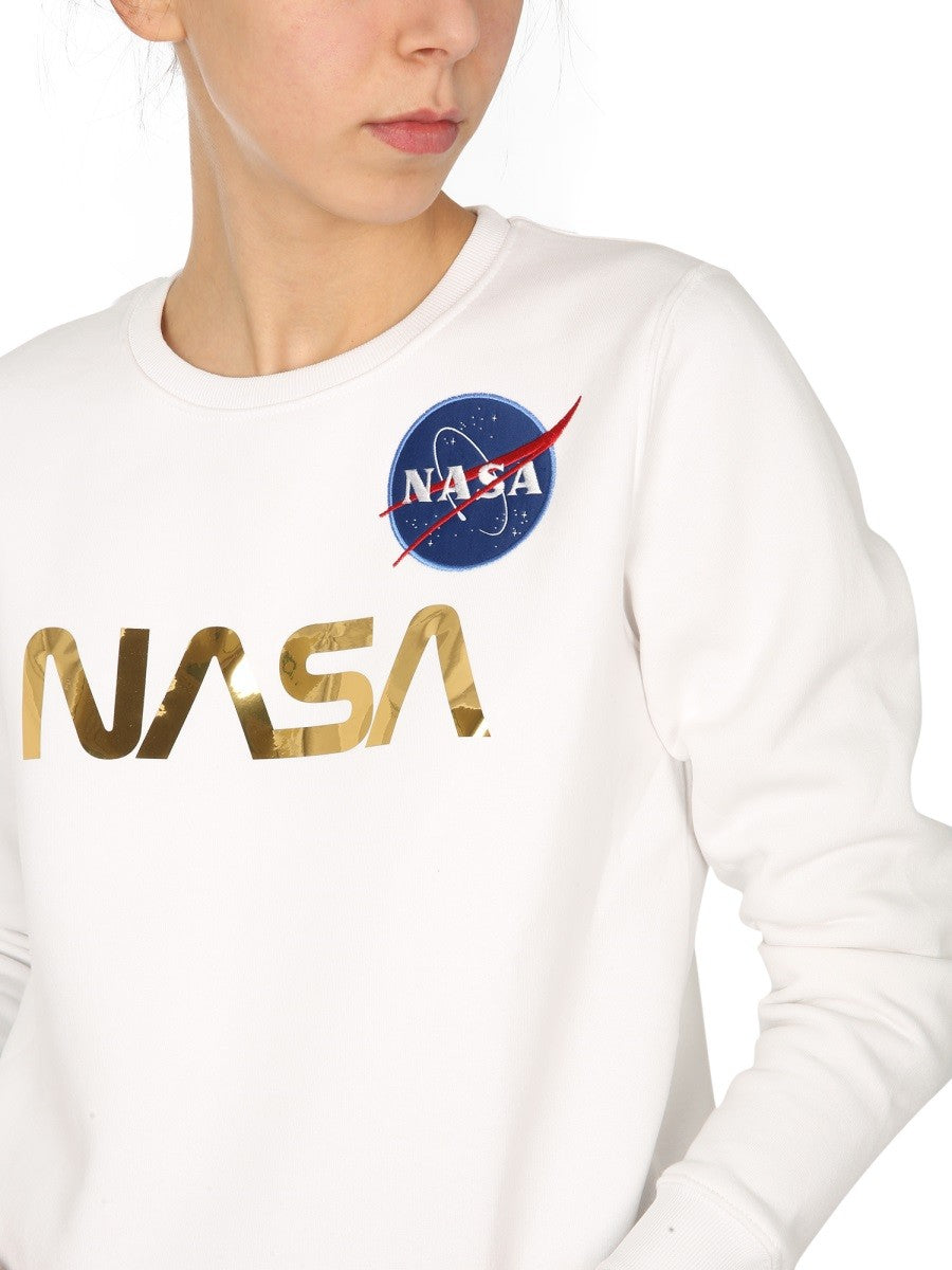ALPHA INDUSTRIES "NASA" SWEATSHIRT