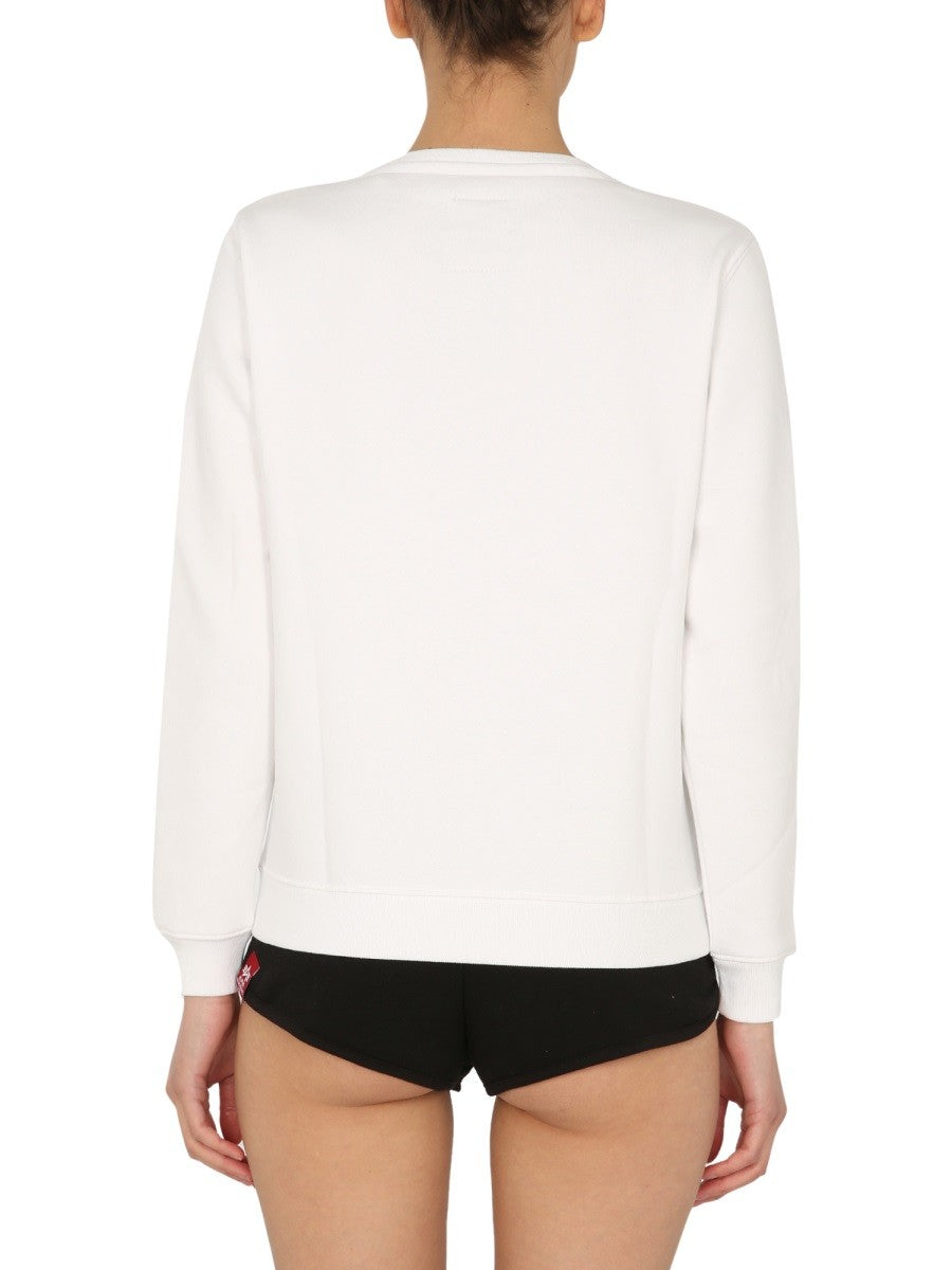 ALPHA INDUSTRIES "NASA" SWEATSHIRT