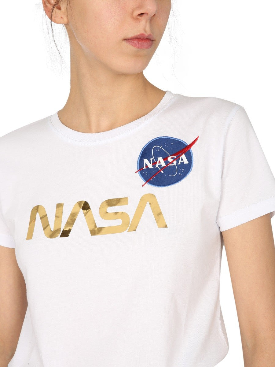 ALPHA INDUSTRIES "NASA" T-SHIRT