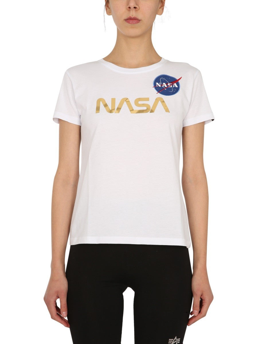 ALPHA INDUSTRIES "NASA" T-SHIRT