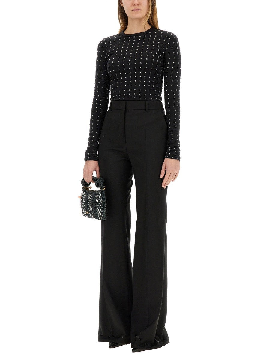 Sportmax "NEGUS" TOP WITH CRYSTALS