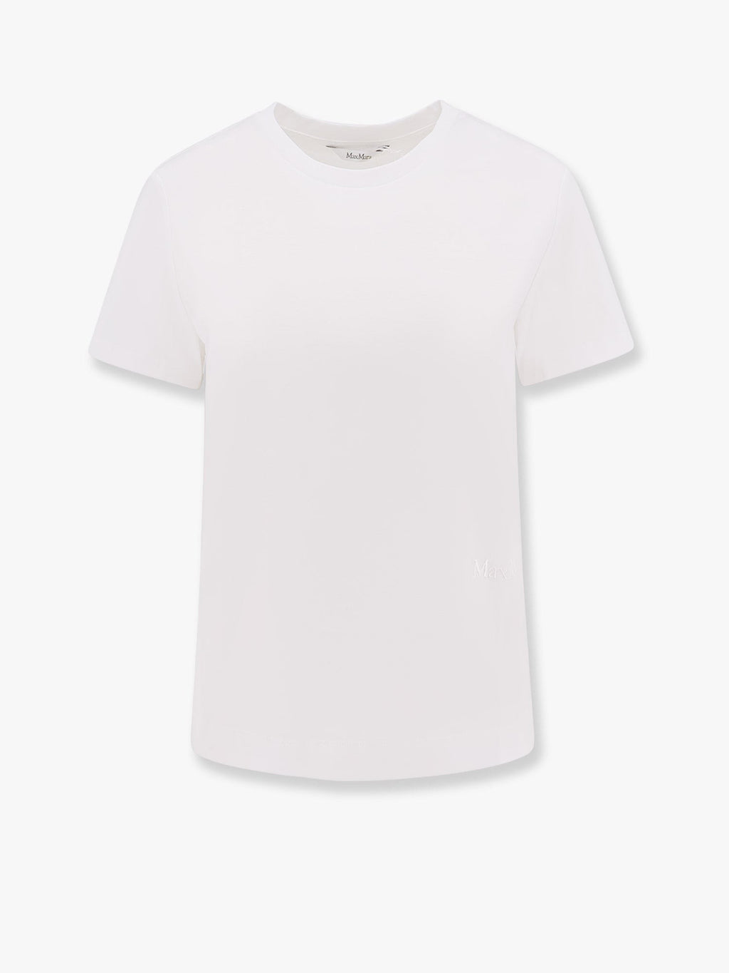 Max Mara Nerina cotton t-shirt with max mara embroidery